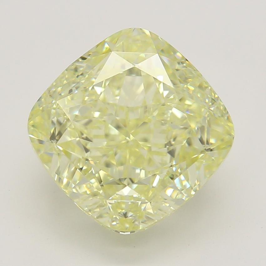 3.02 Ct. Fancy Yellow Cushion Diamond