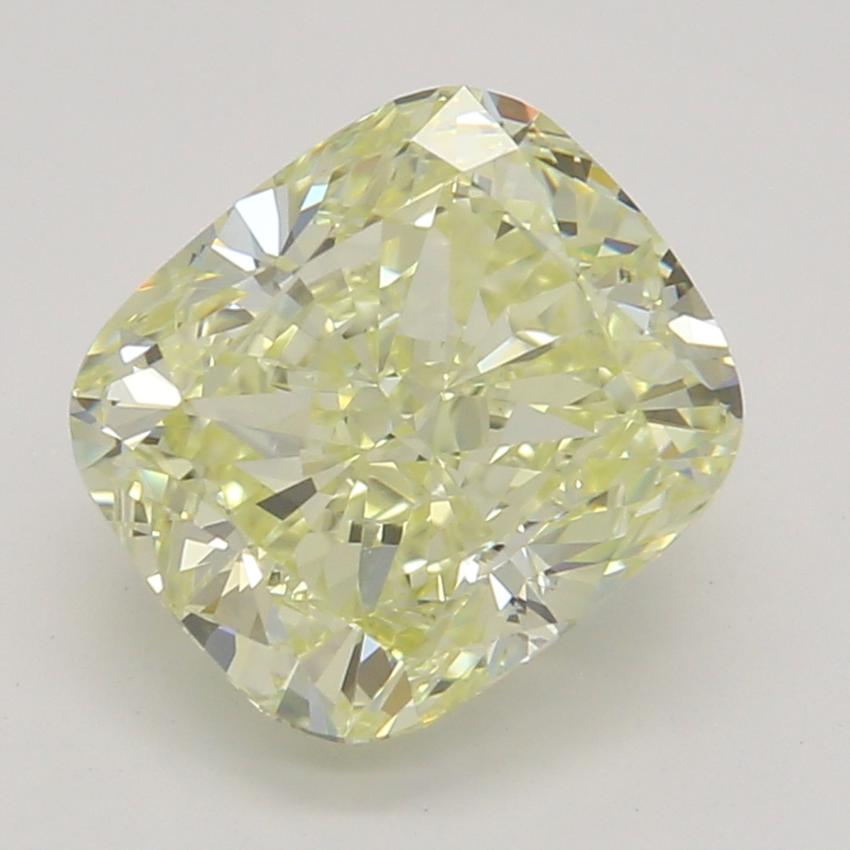 1.5 Ct. Fancy Light Yellow Cushion Diamond