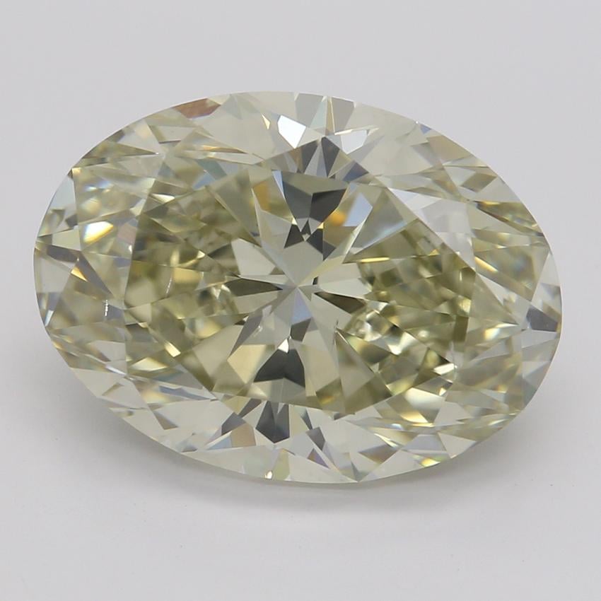 4.02 Ct. Fancy Brownish Greenish Yellow Oval Diamond