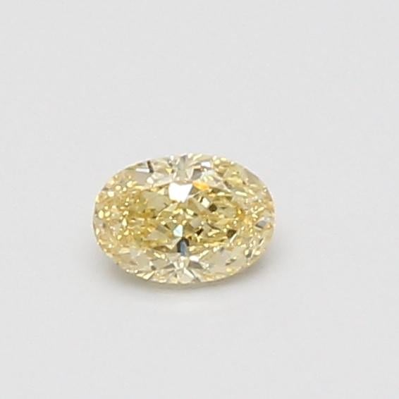 0.25 Ct. Fancy Yellow Oval Lab Grown Diamond