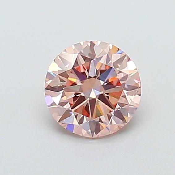 1.00 Ct. Fancy Pink Round Lab Grown Diamond