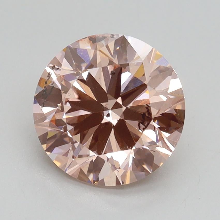 2.00 Ct. Fancy Intense Pink Round Lab Grown Diamond