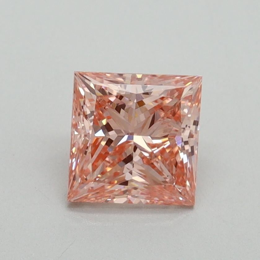 1.01 Ct. Fancy Intense Pink Princess Lab Grown Diamond