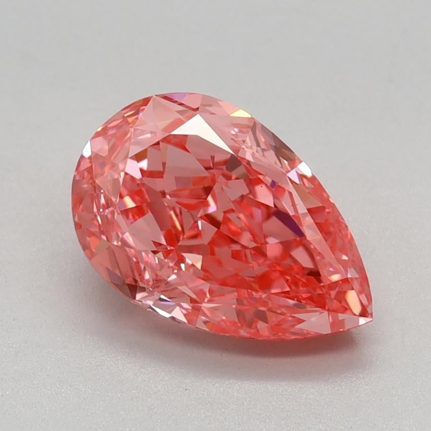 1.60 Ct. Fancy Vivid Pink Pear Lab Grown Diamond