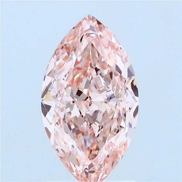 2.02 Ct. Fancy Intense Pink Marquise Lab Grown Diamond