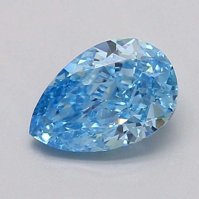 1.01 Ct. Fancy Blue Pear Lab Grown Diamond