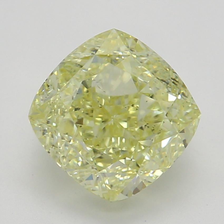 1.01 Ct. Fancy Yellow Cushion Diamond