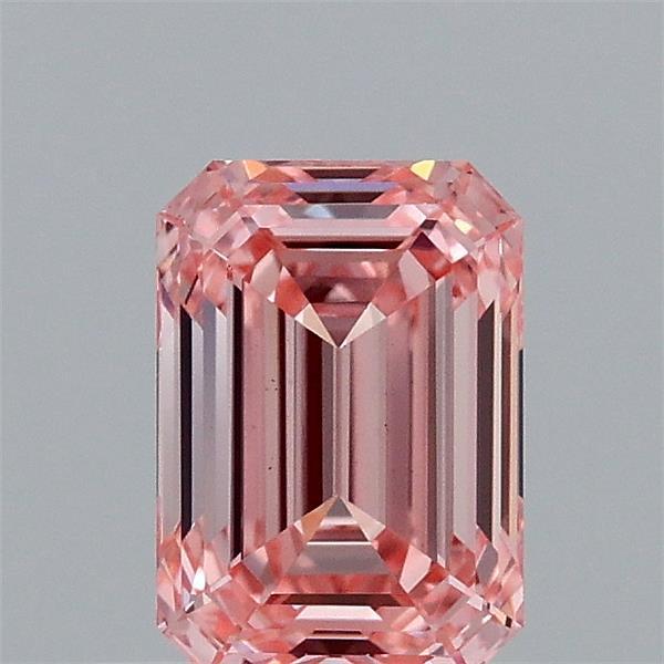 1.01 Ct. Fancy Vivid Pink Emerald Lab Grown Diamond