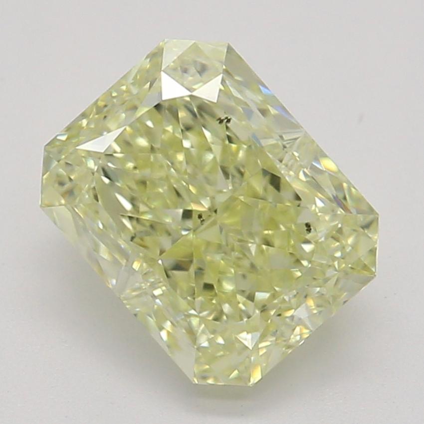 1.04 Ct. Fancy Light Yellow Radiant Diamond