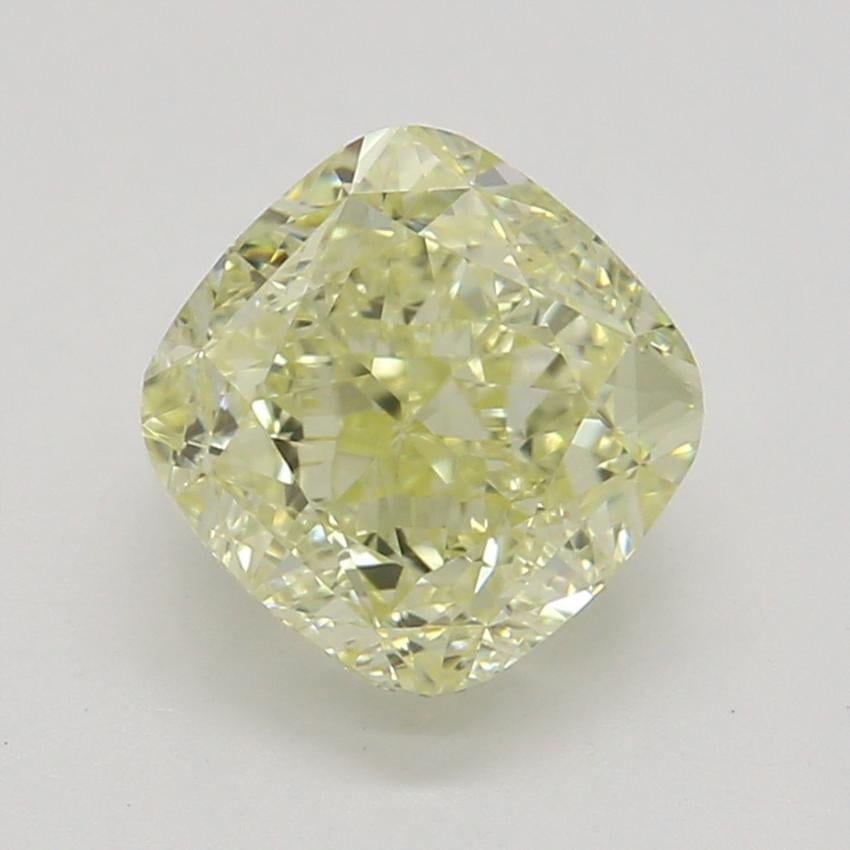 1.06 Ct. Fancy Yellow Cushion Diamond