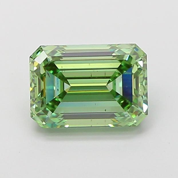 1.80 Ct. Fancy Vivid Green Emerald Lab Grown Diamond
