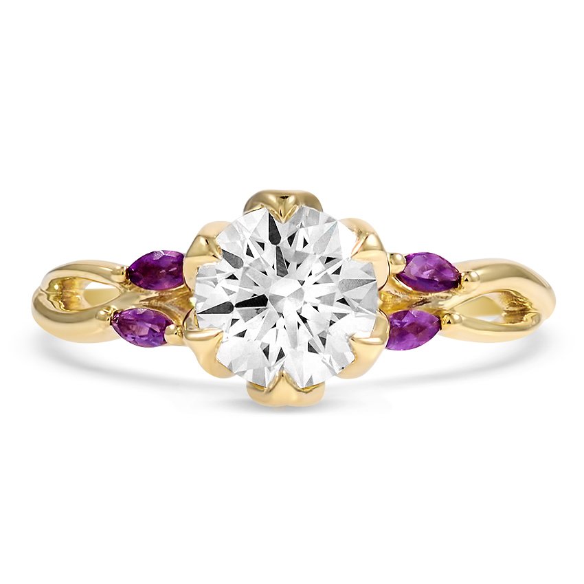 Custom Blooming Diamond Ring
