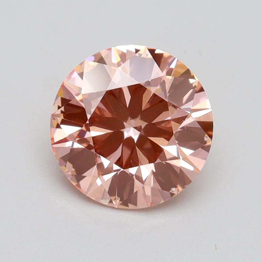 1.50 Ct. Fancy Intense Pink Round Lab Grown Diamond