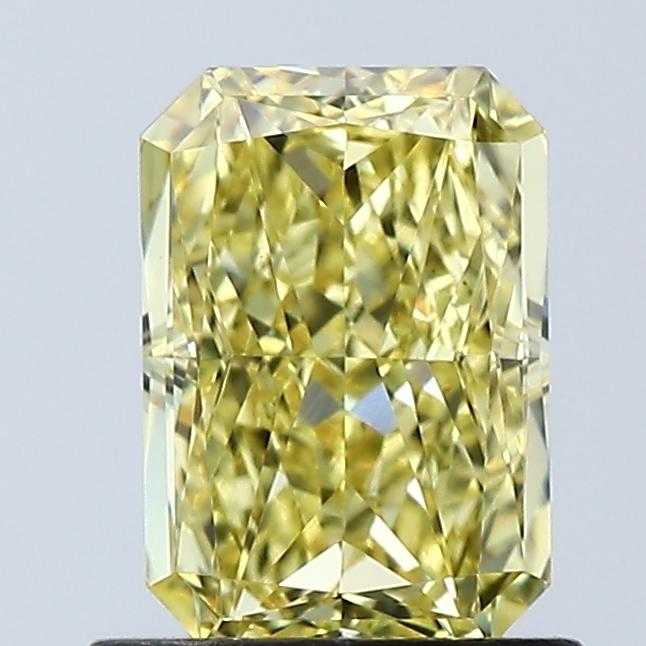 1.05 Ct. Fancy Vivid Yellow Radiant Lab Grown Diamond
