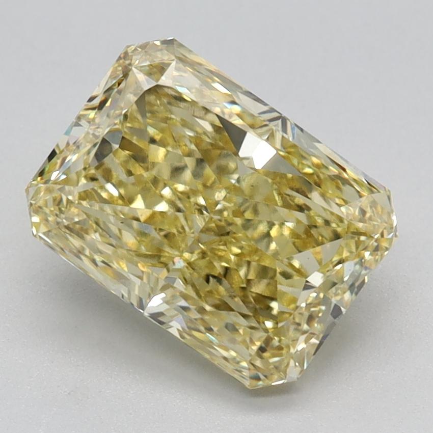 2.02 Ct. Fancy Vivid Yellow Radiant Lab Grown Diamond