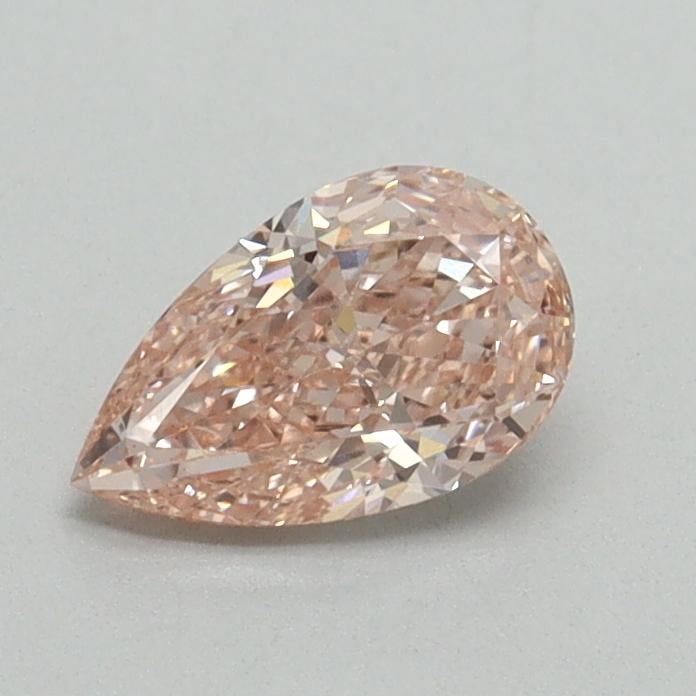 0.60 Ct. Fancy Intense Pink Pear Lab Grown Diamond