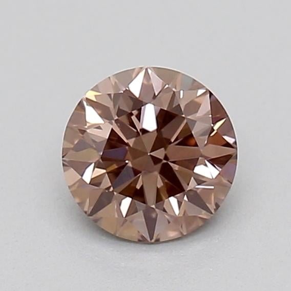 0.27 Ct. Fancy  Brown Round Lab Grown Diamond