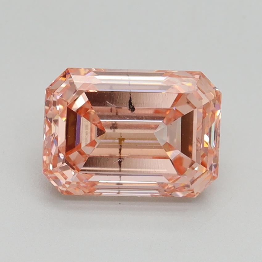 2.01 Ct. Fancy Intense Pink Emerald Lab Grown Diamond