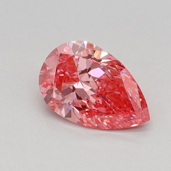 0.31 Ct. Fancy Vivid Pink Round Lab Grown Diamond