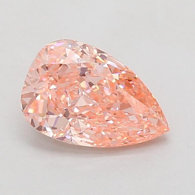 1.52 Ct. Fancy Vivid Pink Pear Lab Grown Diamond