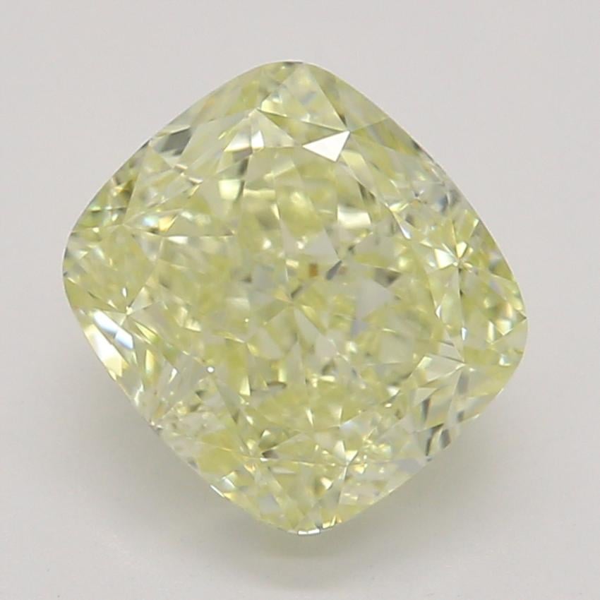 1.20 Ct. Fancy Light Yellow Cushion Diamond