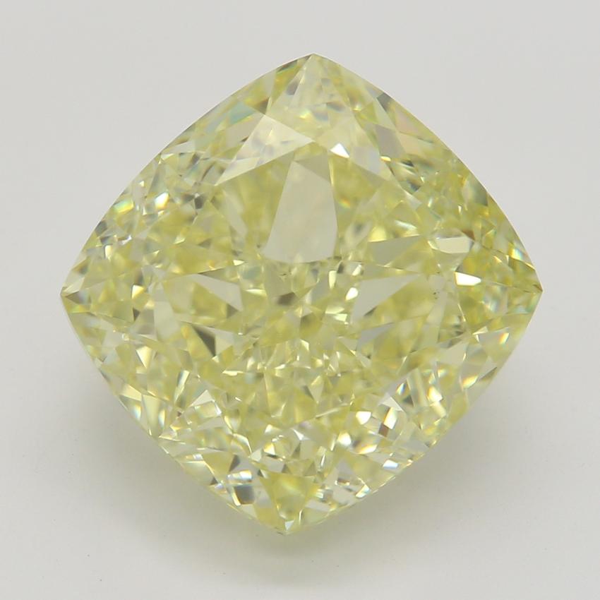 5.56 Ct. Fancy Yellow Cushion Diamond
