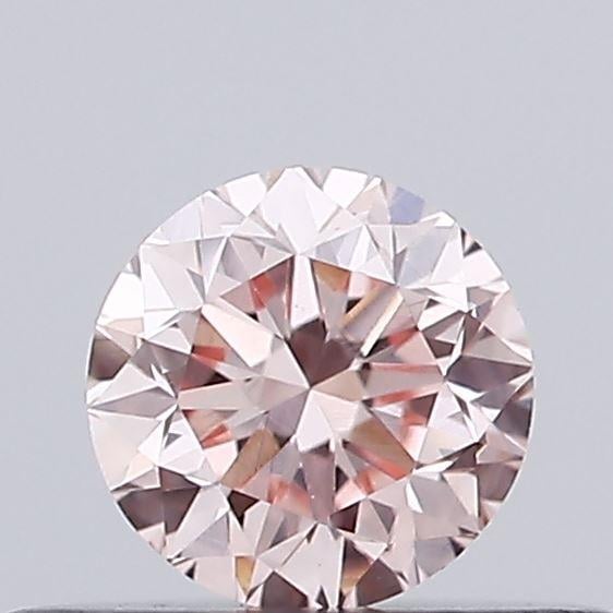 0.31 Ct. Fancy Intense Pink Round Lab Grown Diamond