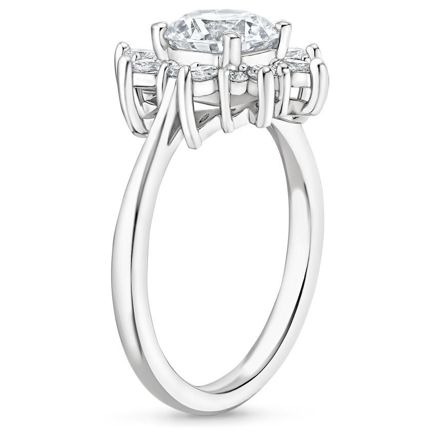 18K White Gold Cosmique Diamond Ring (1/3 ct. tw.), large side view