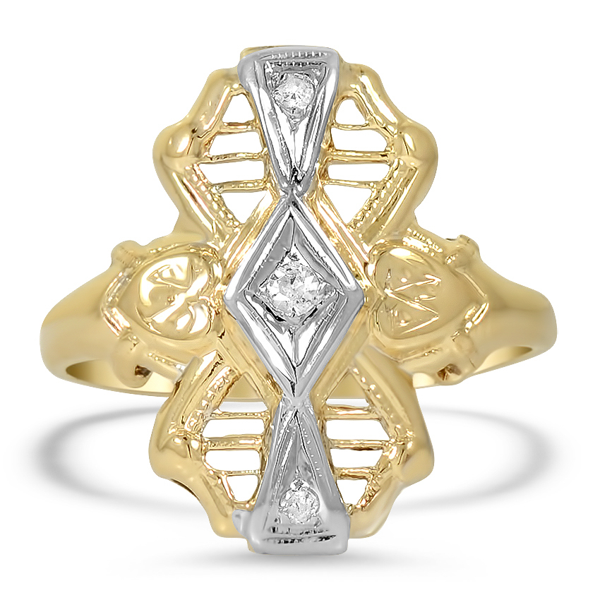 Edwardian Diamond Vintage Ring