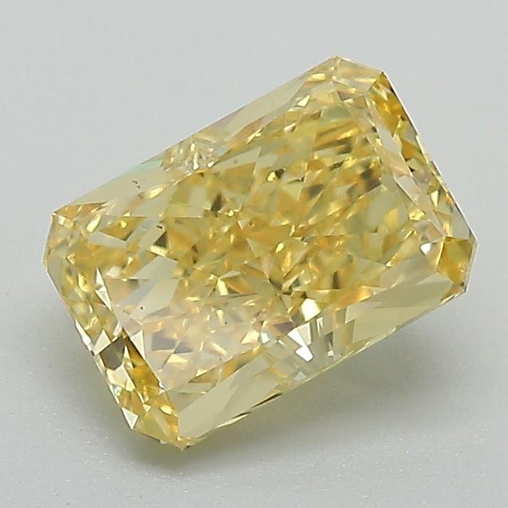 1.60 Ct. Fancy Intense Yellow Radiant Lab Grown Diamond