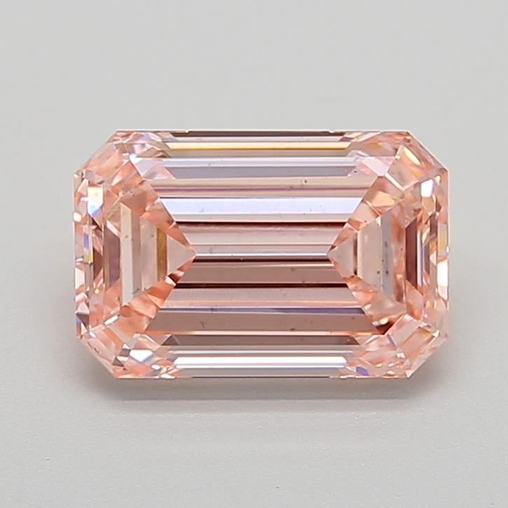 2.78 Ct. Fancy Intense  Pink Emerald Lab Grown Diamond