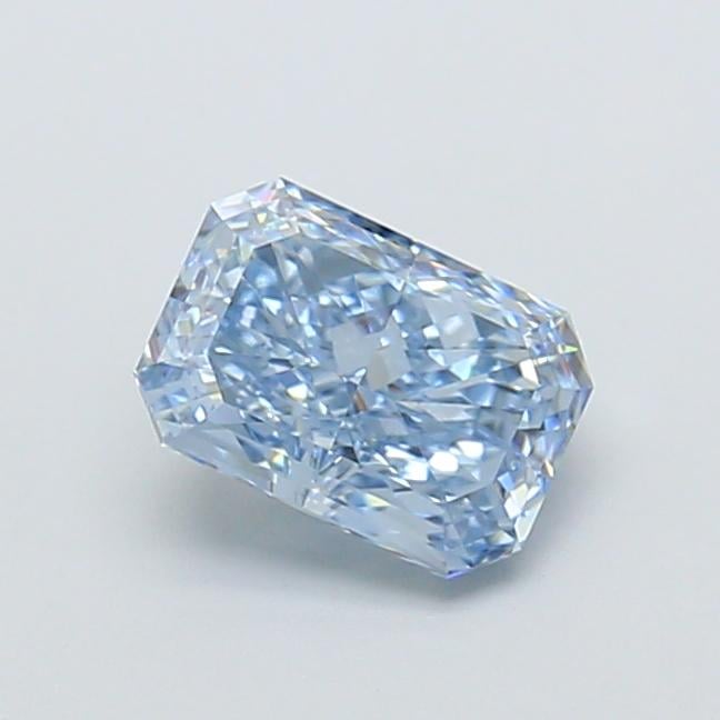 1.20 Ct. Fancy Vivid  Blue Radiant Lab Grown Diamond