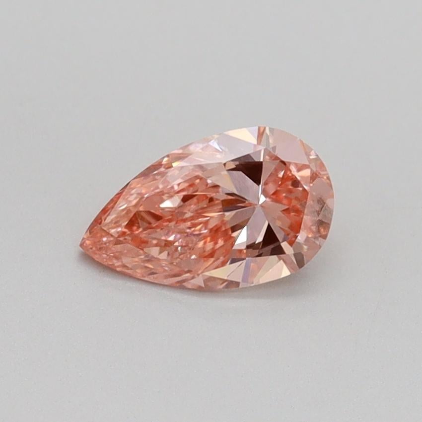 0.50 Ct. Fancy Intense Pink Pear Lab Grown Diamond