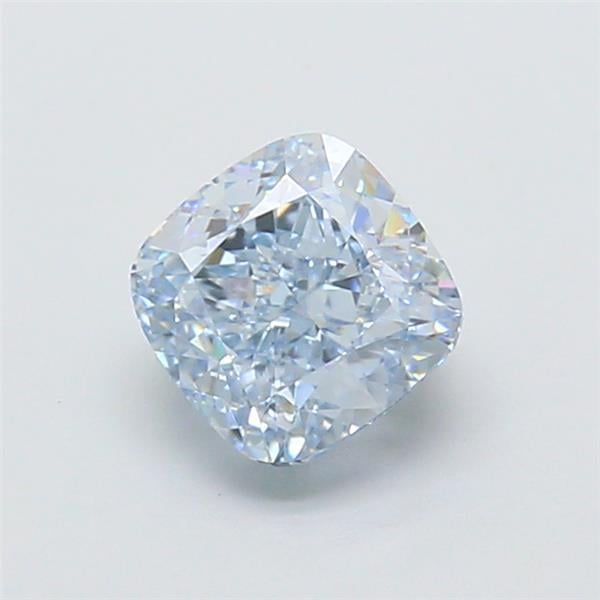 1.56 Ct. Fancy Blue Cushion Lab Grown Diamond