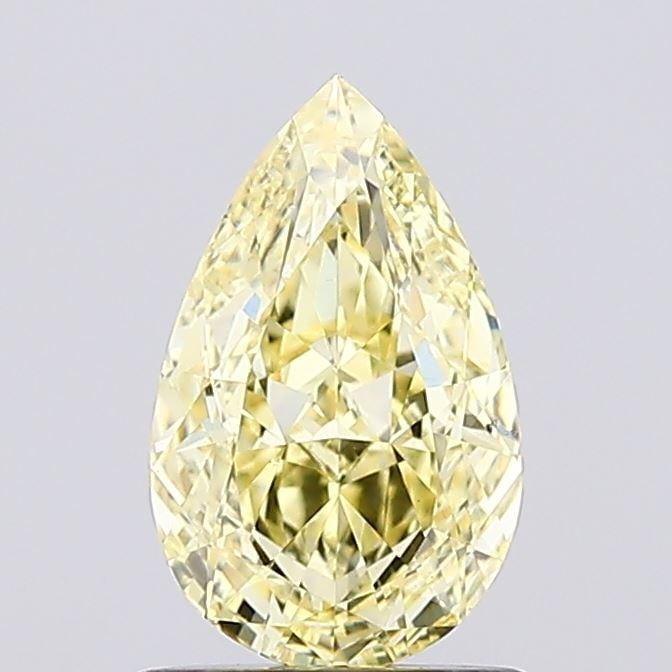 1.02 Ct. Fancy Intense Yellow Pear Lab Grown Diamond