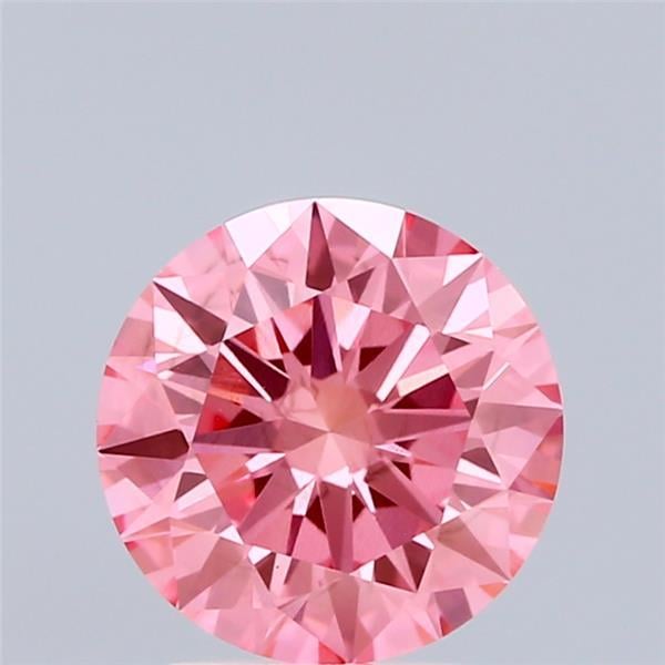 2.04 Ct. Fancy Vivid  Pink Round Lab Grown Diamond
