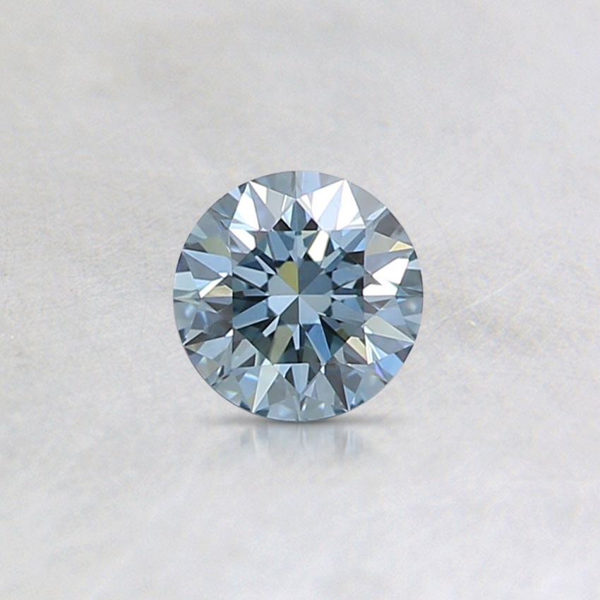 0.27 Ct. Fancy Blue Round Lab Grown Diamond