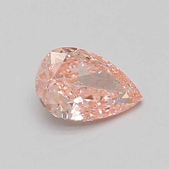 0.53 Ct. Fancy Vivid Pink Pear Lab Grown Diamond