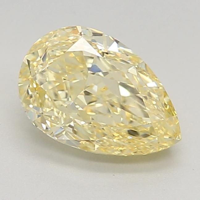 1.40 Ct. Fancy Intense Yellow Pear Lab Grown Diamond