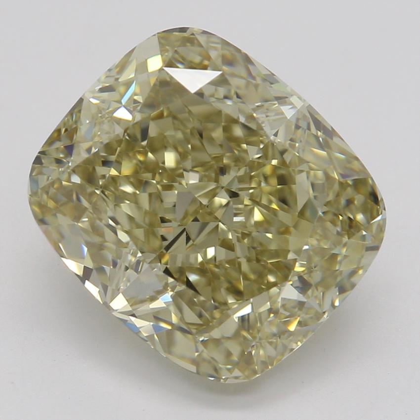 4.51 Ct. Fancy Brownish Yellow Cushion Diamond