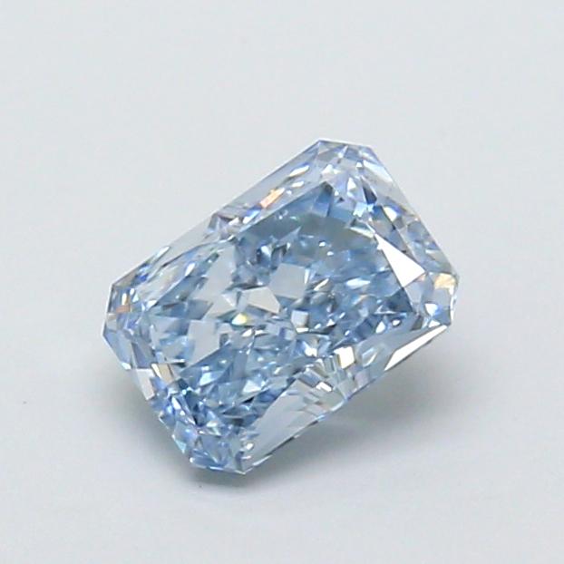 1.01 Ct. Fancy Intense Blue Radiant Lab Grown Diamond