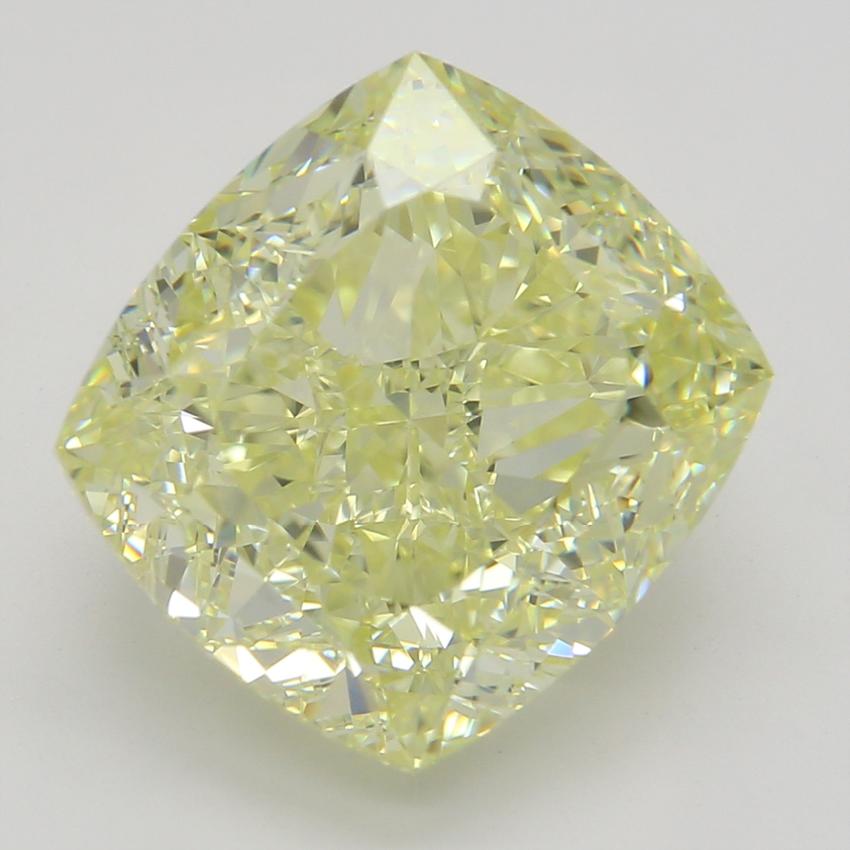 5.03 Ct. Fancy Yellow Cushion Diamond