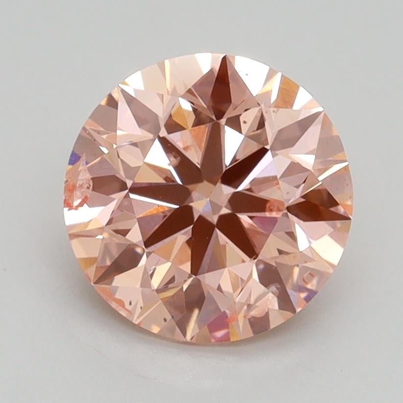 1.87 Ct. Fancy Intense Pink Round Lab Grown Diamond