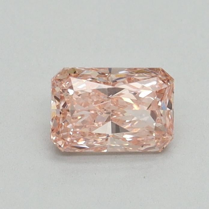 0.52 Ct. Fancy Intense Pink Radiant Lab Grown Diamond