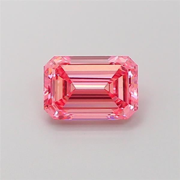 1.04 Ct. Fancy Vivid Pink Emerald Lab Grown Diamond