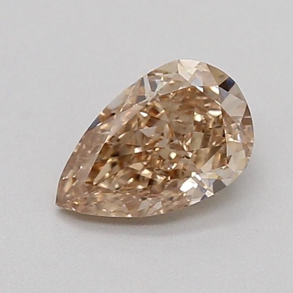 0.31 Ct. Very Light  Brown Pear Lab Grown Diamond