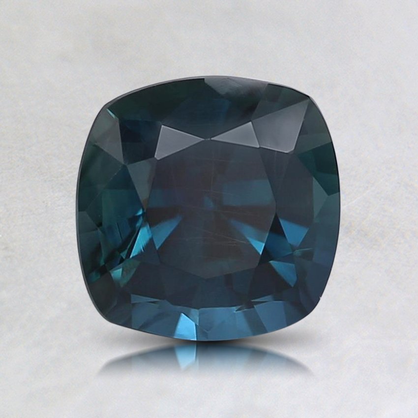 6.5mm Teal Cushion Sapphire