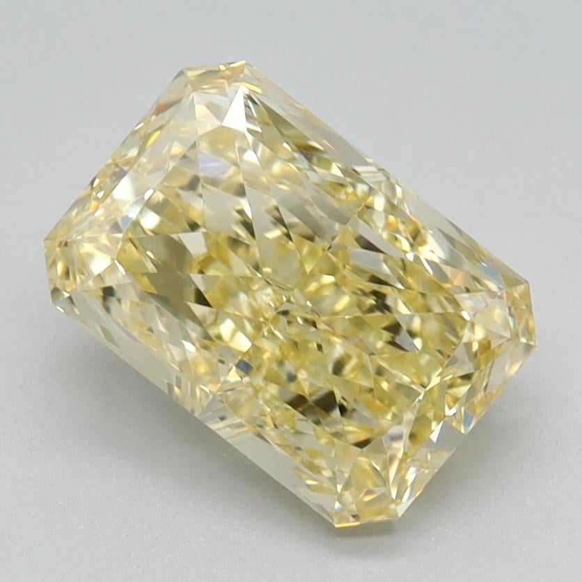 1.57 Ct. Fancy Vivid Yellow Radiant Lab Grown Diamond
