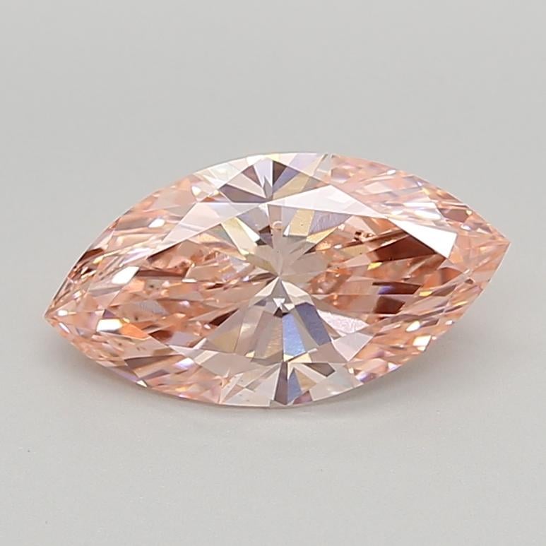 2.00 Ct. Fancy Vivid  Pink Marquise Lab Grown Diamond