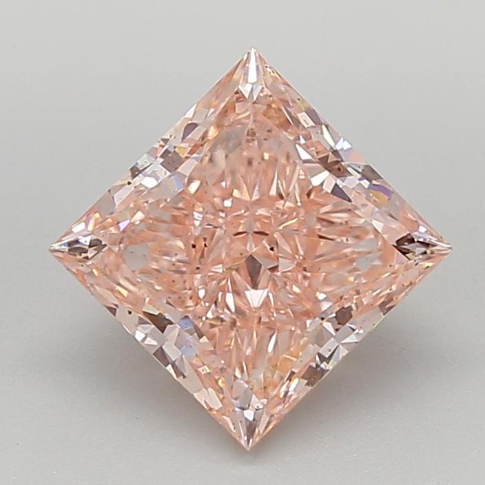 2.98 Ct. Fancy Vivid  Pink Princess Lab Grown Diamond